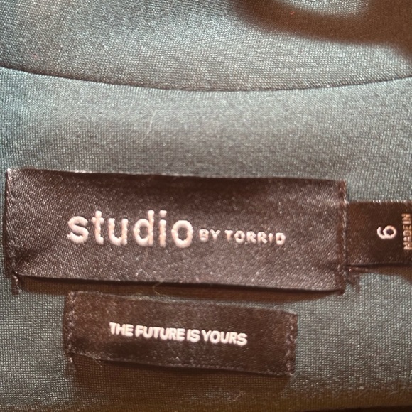 Studio By Torrid Luxe Ponte Peplum Blazer - Picture 15 of 16